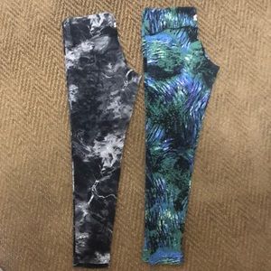 Patterned leggings
